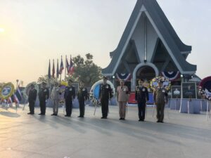 กองทัพไทย วีรชน พิพาทไทย-กัมพูชา วางพวงมาลา